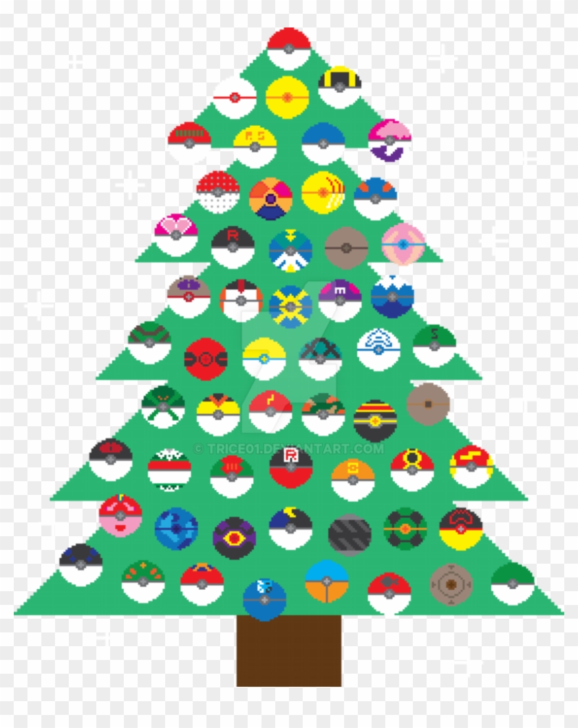 Ugly Pokemon Sweater By Trice01 - Christmas Tree #1133741