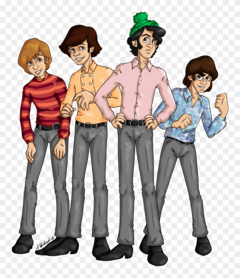 Monkee Magic Book Cover Illustration By Smitkins - Monkee Magic: A Book About A Tv Show About A Band #1133774
