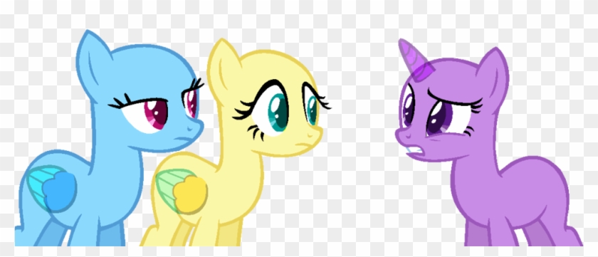 Mlp Base 151 Why Doesn't This Have A Title By Sakyas-bases - 3 Ponies Mlp Base #1133777