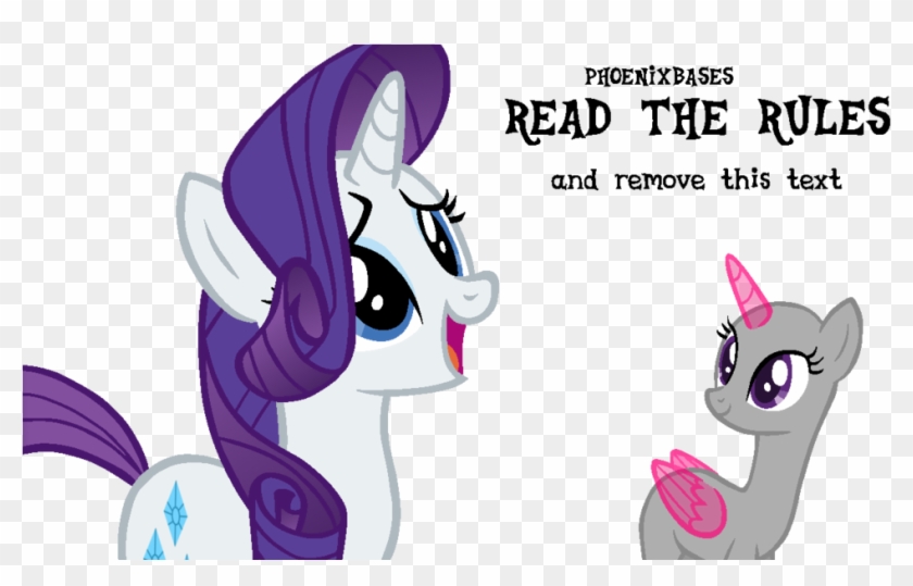 Oc X Rarity By Kingbases - Cartoon #1133822