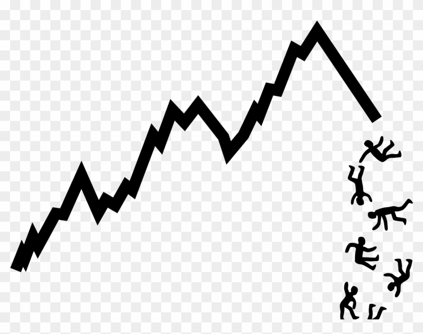 Big Image - Stock Market Crash Clipart #1133849