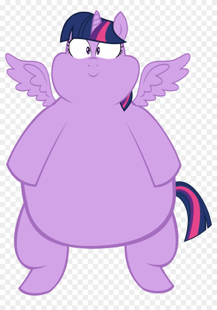 Fat Princess Twilight Sparkle Front By Megarainbowdash2000 - Fat Twilight Sparkle #1133881