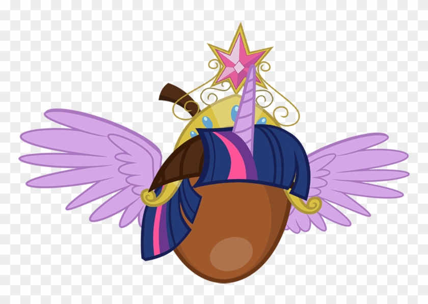 Twilight Sparkle Pinkie Pie Princess Celestia Applejack - Acorn Princess Mlp #1133889