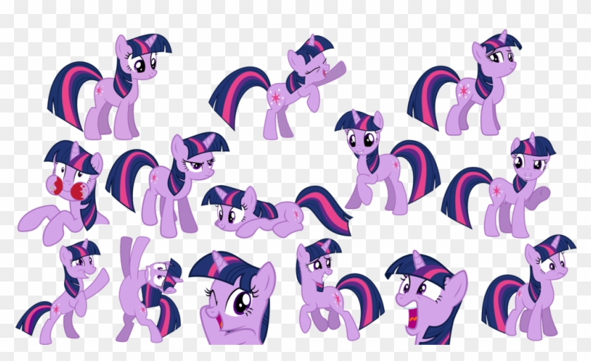 Twilight Sparkle Alicorn Vs Unicorn #1133909