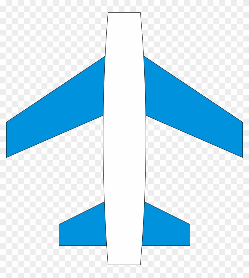 Simple Plane Png Clipart - Ala #1133986