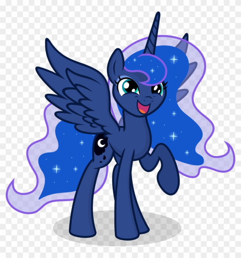 Mlp Princess Luna Vector #1134028