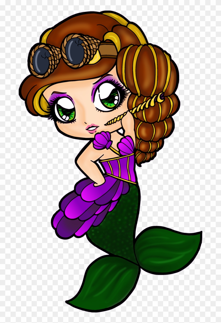 Steampunk Mermaid By Crochetamommy - Drawing #1134039