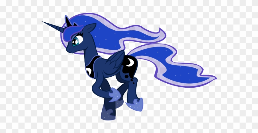 Luna Running By Jazzlovessilkies - My Little Pony Luna Running #1134089