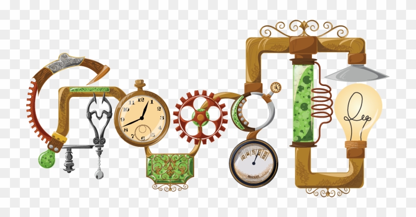 Google Steampunk'd By - Google Doodles About Technology #1134131