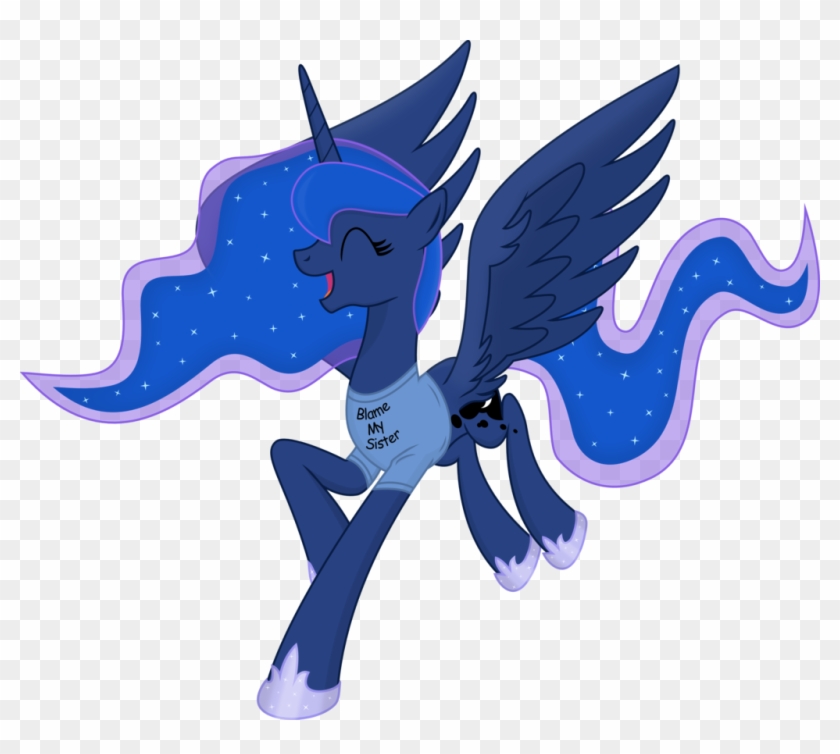 Blame 肉 Sister Pony Patrick Star Mammal Vertebrate - Princess Luna #1134136