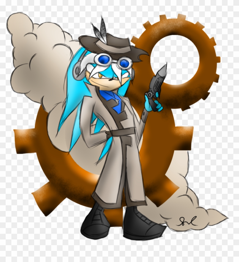 Steampunk Hedgehog By Guil-hedgehog - Cartoon #1134144