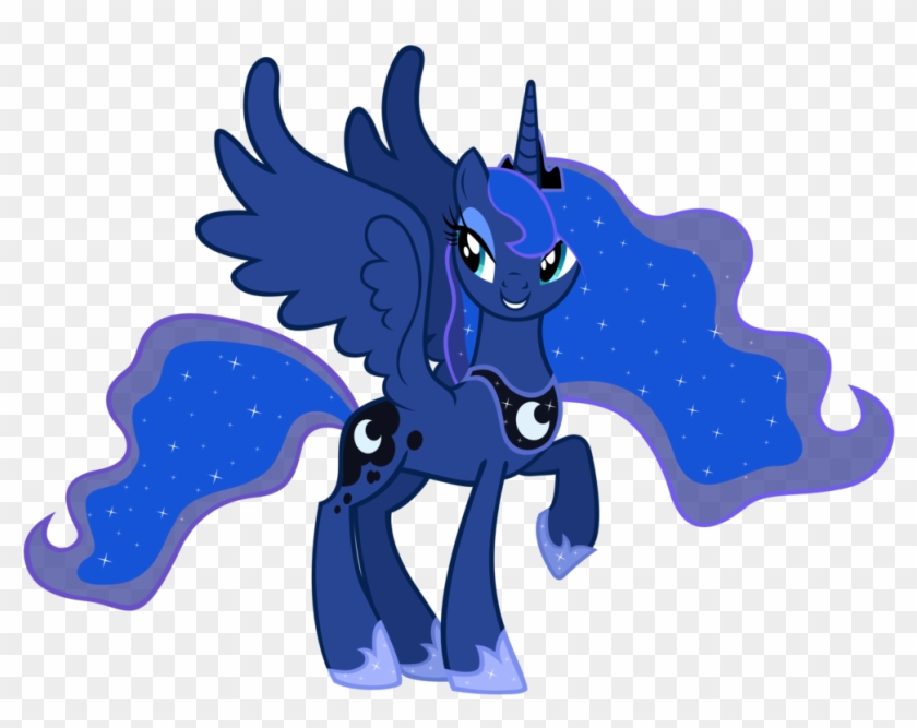 My Little Pony Luna Vector - My Little Pony Personajes Princesa Luna #1134166