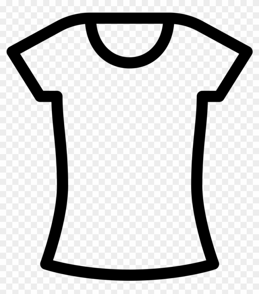 Noun 222584 - Girl Tshirt Png Icon #1134179