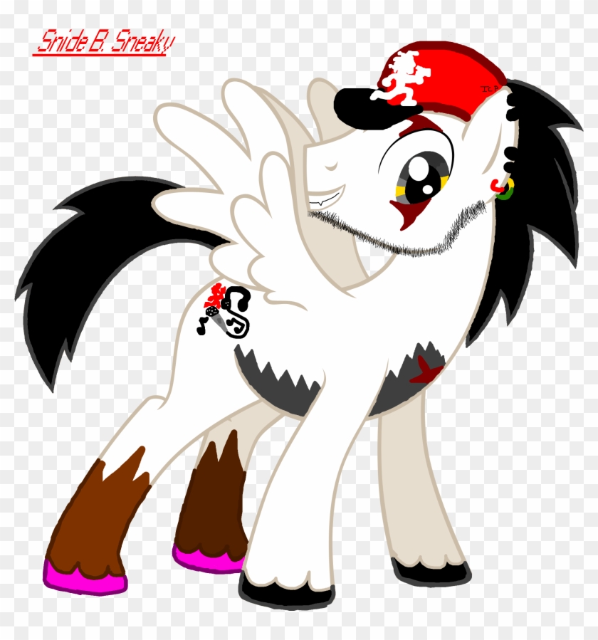 Sneaky My Pony Sona - Mlp Base Pegasos Boy #1134208