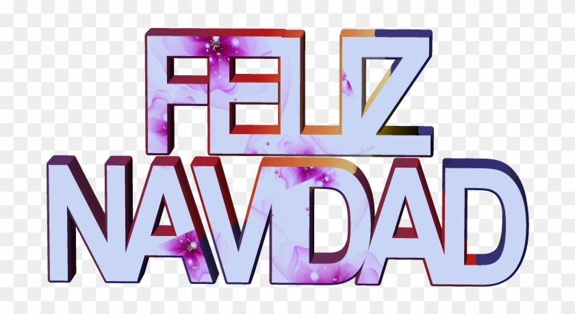 Feliz Navidad En Letras - Letras Feliz Navidad Png #1134274