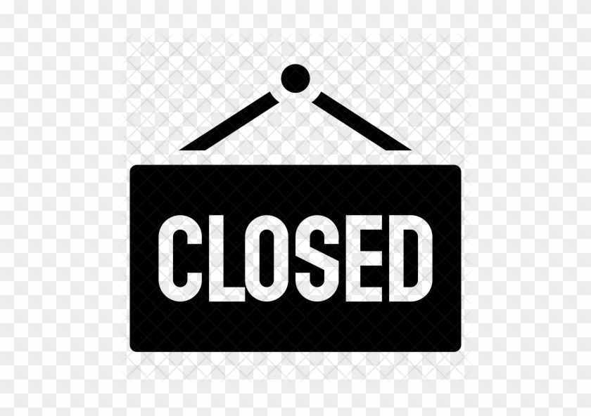 Closed Sign Icon - Circle #1134291