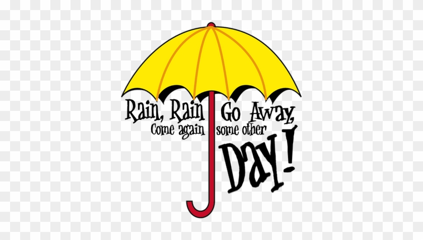 Ranting On A Rainy Day - Rain Rain Go Away Animated - Free Transparent PNG  Clipart Images Download
