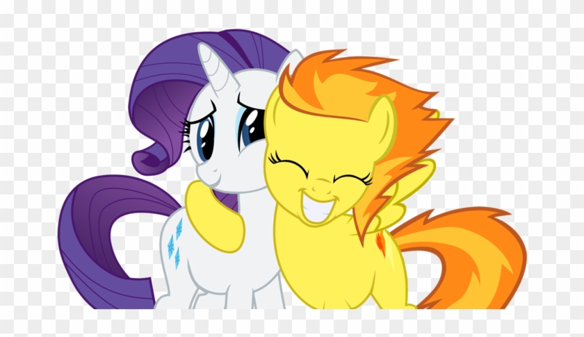 Rarity Pinkie Pie Pony Rainbow Dash Spike Derpy Hooves - Mlp Spitfire And Rarity #1134355