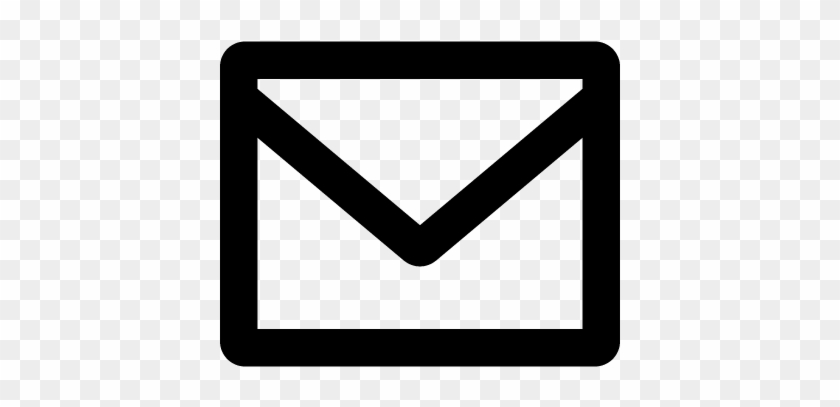 New Email Interface Symbol Of Closed Envelope Back - Symbole Courriel #1134402