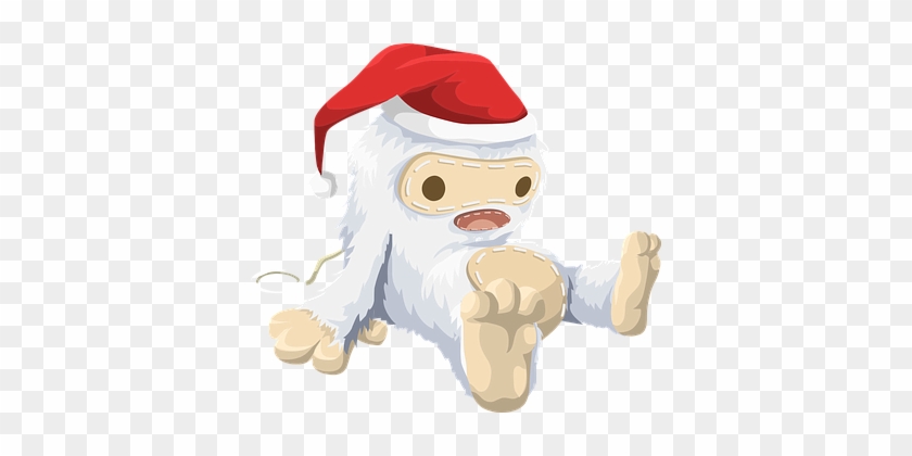 Toy Creature Santa Hat Monster Animal Cute - Santa Claus #1134408