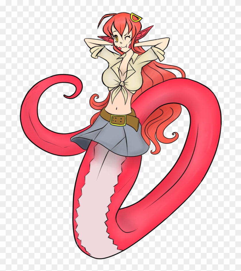 Monster Musume Lamia Manga Fan Art - Miia Monster Musume Art #1134420