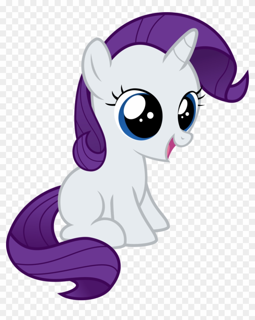 My Little Pony Friendship Is Magic Rarity Filly - My Little Pony Rarity Baby #1134450