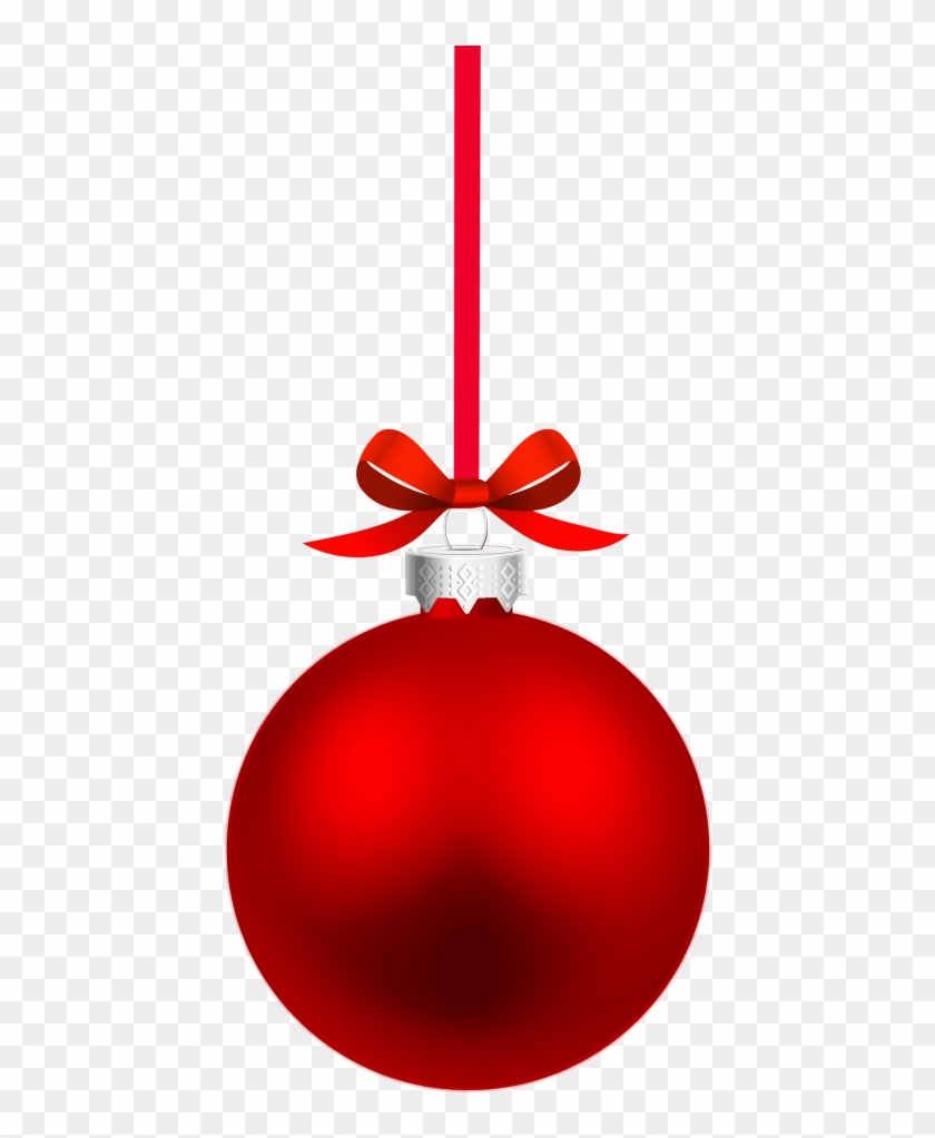 Free Png Red Hanging Christmas Ball Png Images Transparent - Red Christmas Ball Png #1134571