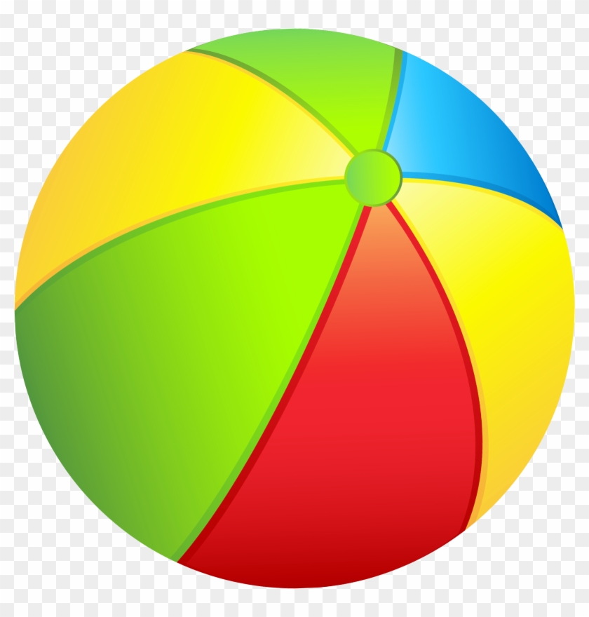 Free Beach Ball Clipart Free Clip Art Image Image - Circle #1134633