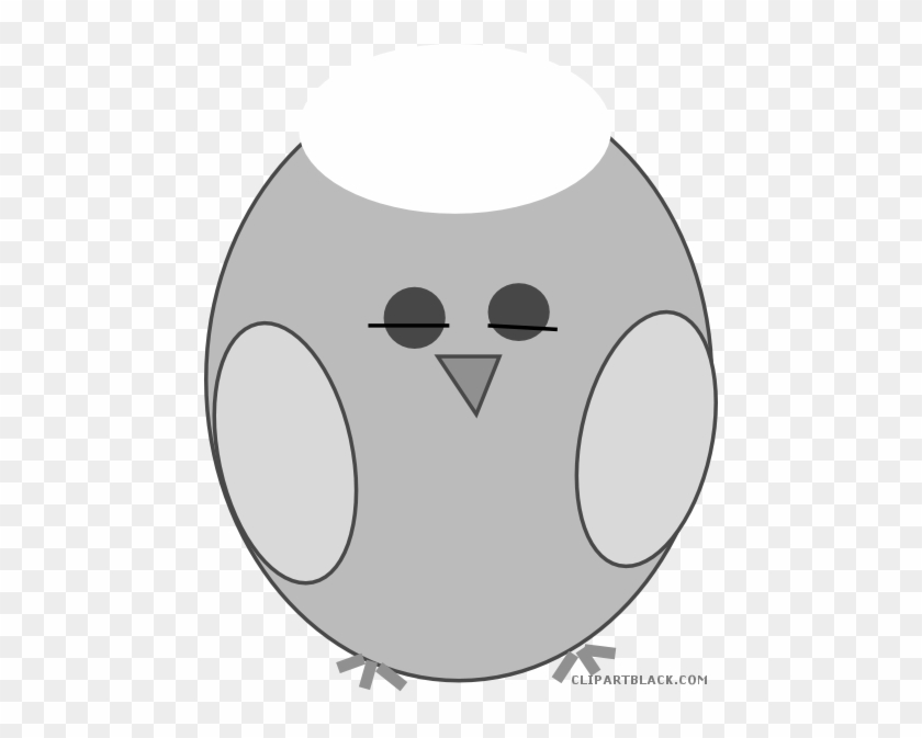 Sleepy Owl Animal Free Black White Clipart Images Clipartblack - Clip Art #1134805