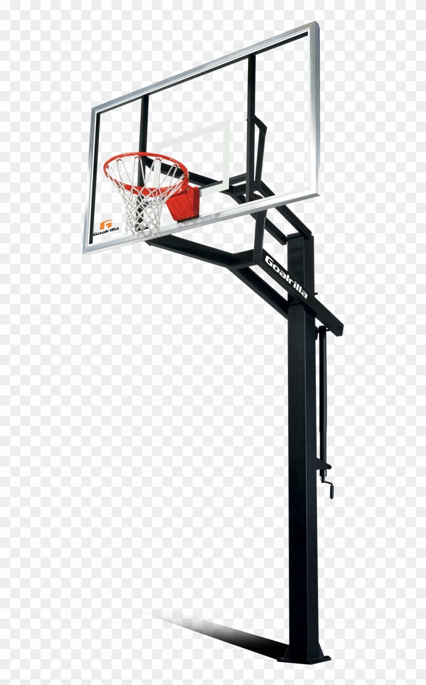 Basketball Hoop Stand Png - Goalrilla Gs In-ground Basketball Systems With Tempered #1134833