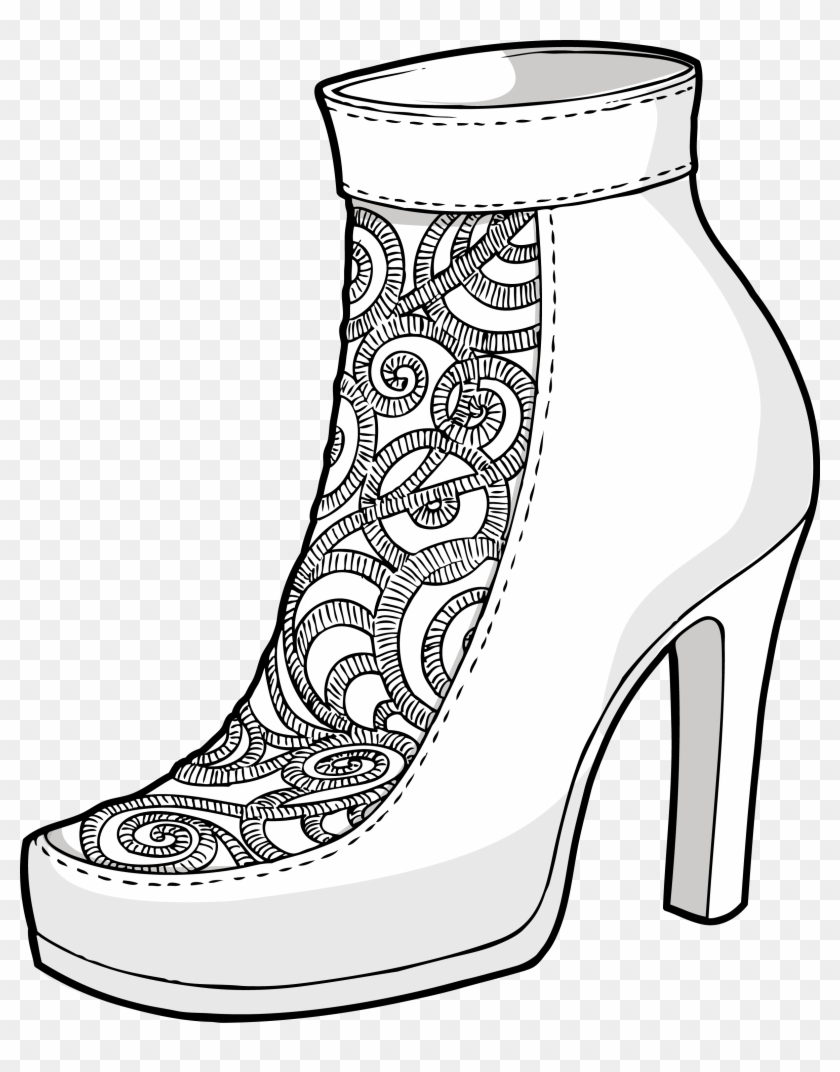 Luxurious Embroidery Shoes / Nani Coldine In Zusammenarbeit - Drawing #1134933