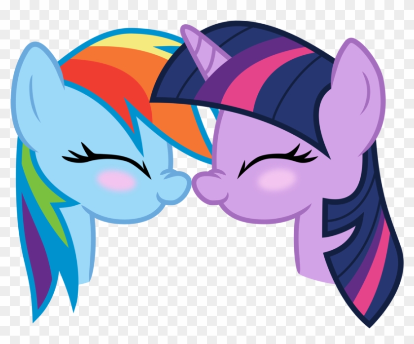 Twilight Sparkle And Rainbow Dash Shipping By - Mlp Rainbow Dash And Twilight Sparkle #1134974