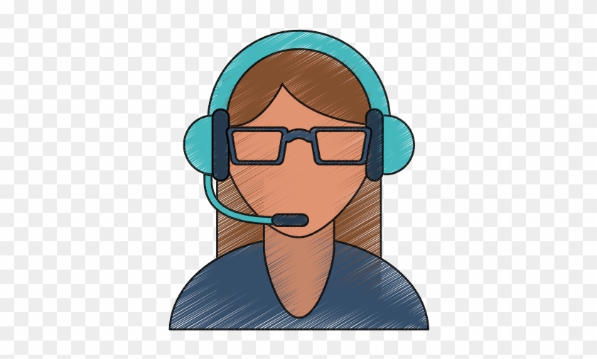 Customer Service Call Center Related Icon - Illustration #1134988