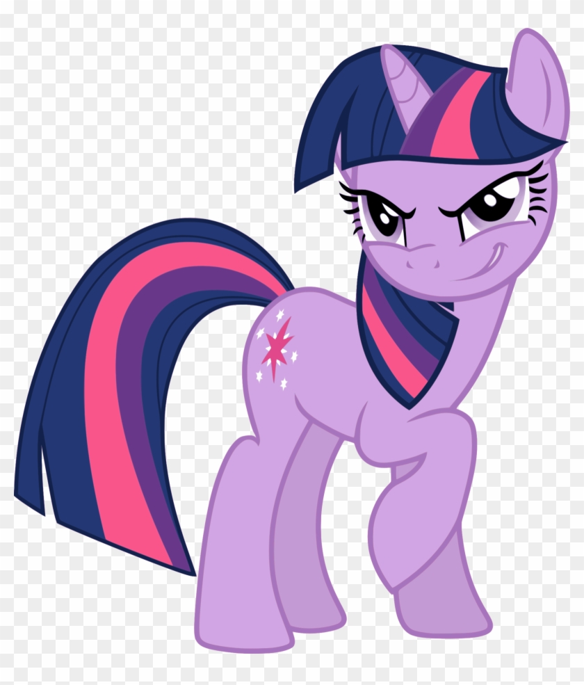 Scheming - Mlp Evil Twilight Vector #1135020