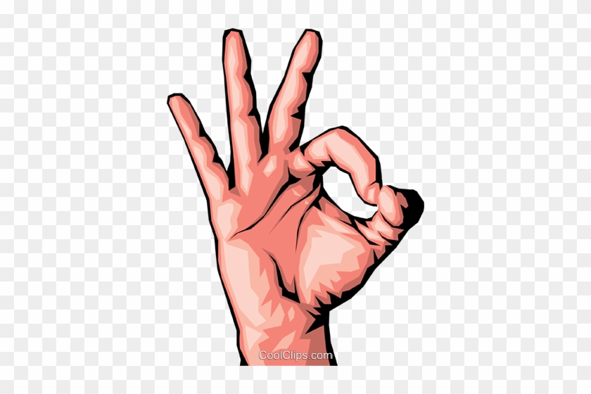 Hand Giving The O - Sinal De Ok Com As Mãos #1135132