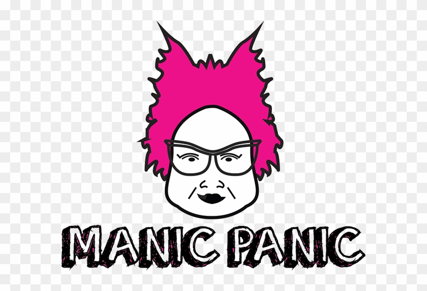 Manic Panic Laughter Cartoon Clip Art - Manic Panic #1135280