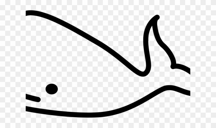 Whale Clip Art - Whale Clipart Black And White #1135317