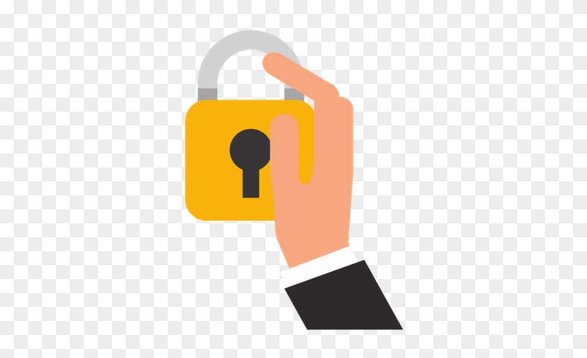 Business Security Concept Flat Icons - Business Security Concept Flat Icons #1135370