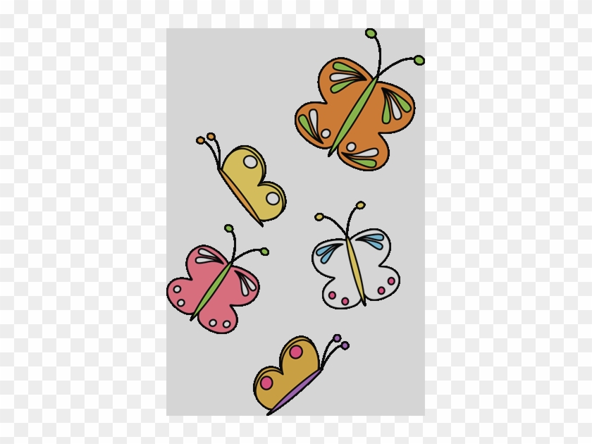 Flying Butterflies Clip Art #1135473