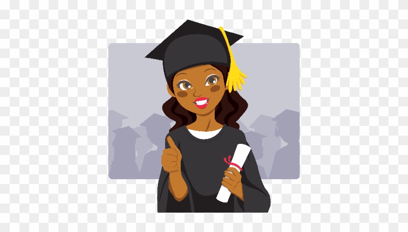 African American Graduate - African American Girl Graduate #1135590