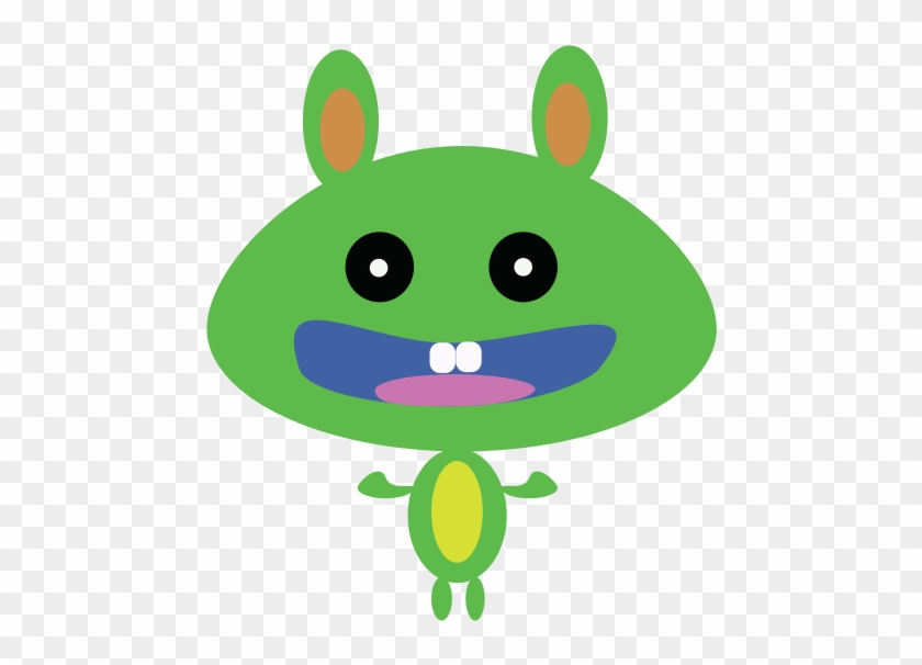 Free Green Bunny - Cartoon #1135625