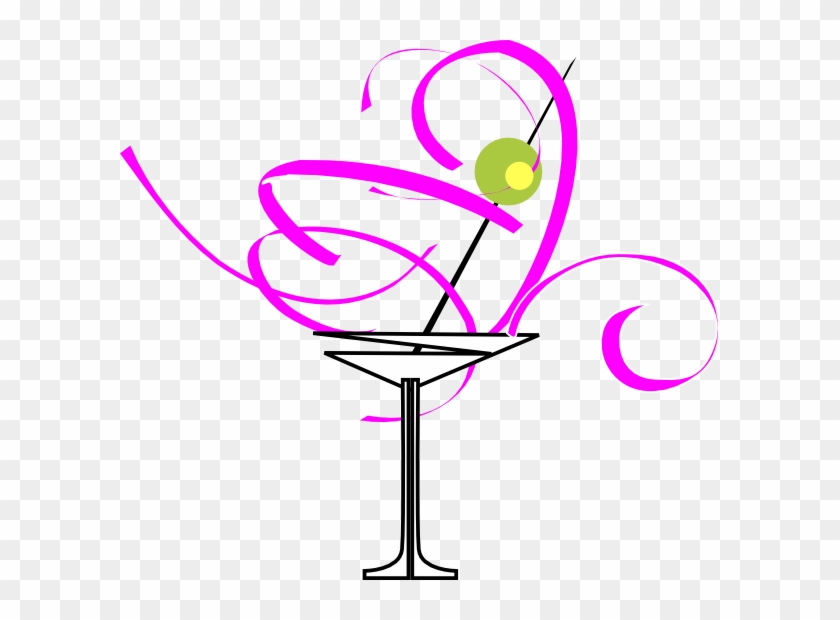 Martini - Martini Glass Cartoon #1135633