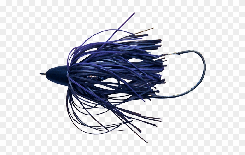 Geko Jig 1oz Bullet Black And Purple - Black #1135759