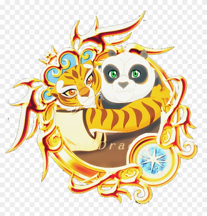 Kung Fu Panda & Others Brunohenriquesworld - Kingdom Hearts Key Art #1135793
