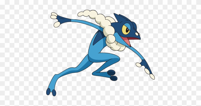 Important Notice Pokemon Shiny-frogadier Is A Fictional - Imagenes De Pokemon Frogadier #1135837