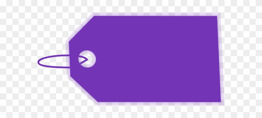 Purple Tag Clipart #1135914