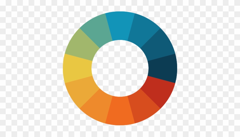 Viget Color Wheel - Orange Blue Color Palette #1136002