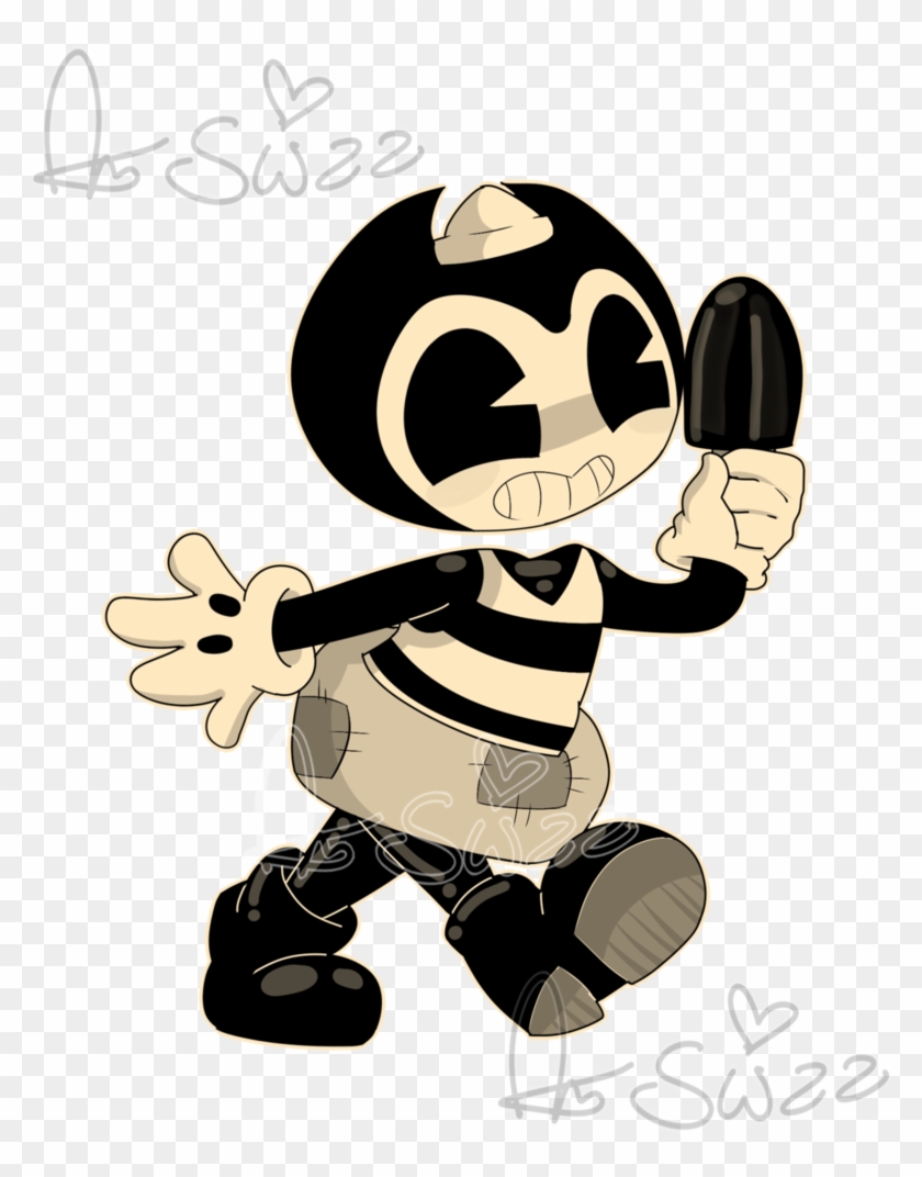 Summer Time - - - Bendy And The Ink Machine By Enbusquedadejeffs - Digital Art #1136042