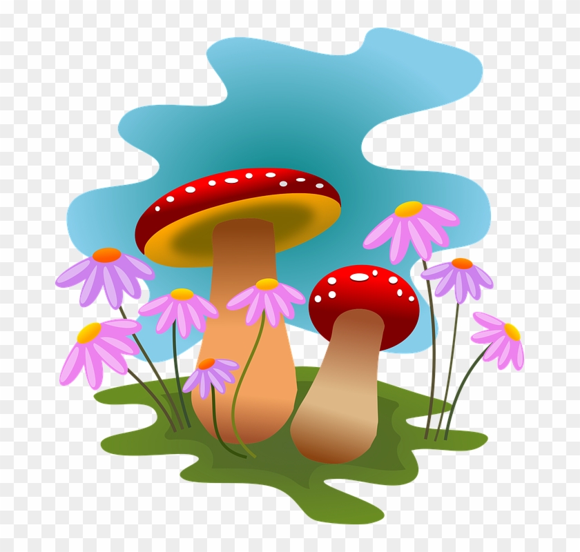 Mushrooms, Autumn, Fungi, Forest, Flowers, Nature - Mushrooms Can Clipart Png #1136142