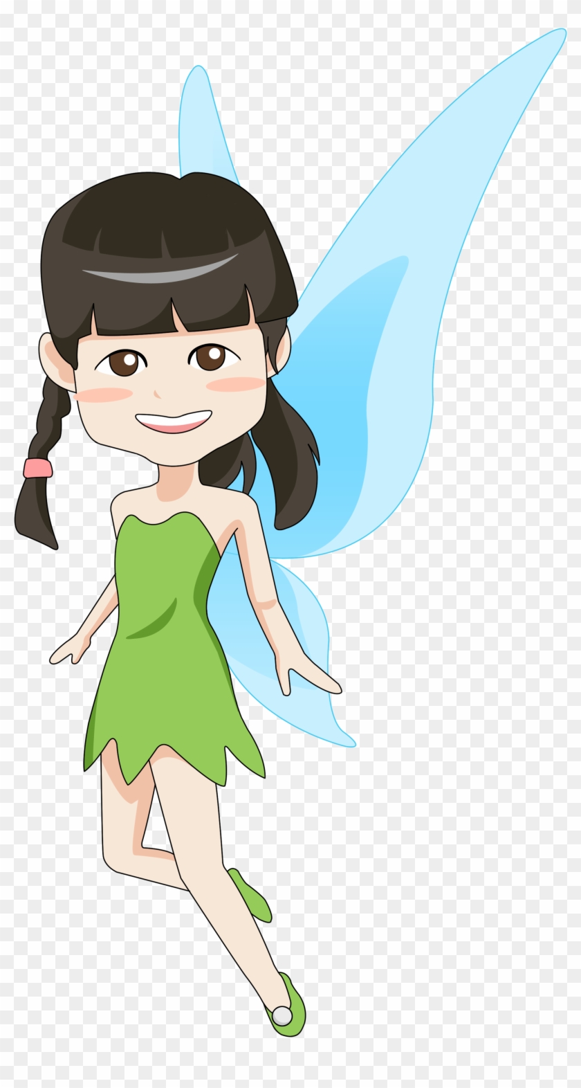 Draw You A Cute Cartoon Portrait Or Illustration - Fairy #1136168
